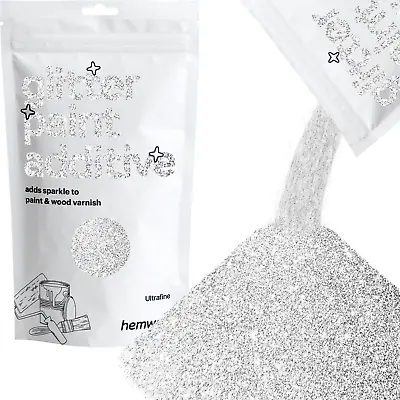 Glitter For Paint Walls Iridescent Additive Crystals For Emulsion 100g Bedroom • £11.95
