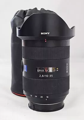 #Sony SAL 16-35mm F/2.8 SSM Lens (SONY/Minolta A Mount) -S/N 1872793 • $469.99