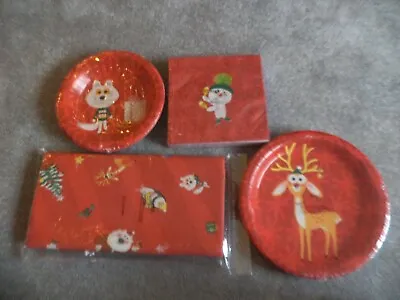 £16 • Buy Marks And Spencers Matching Christmas Paper Plates,napkins,plates &bowls