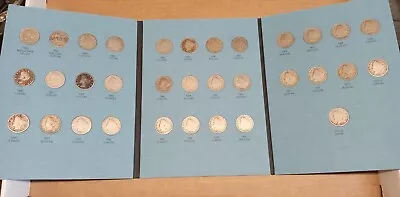 $54 • Buy Complete Set Of Liberty Head  V  Nickels 1883-1912 In Whitman Folder UNRESERVED!