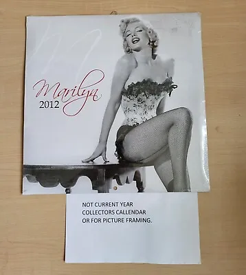 2012 Marilyn Monroe Official Wall Calendar 3o X 30cm New And Sealed.  • £9.40