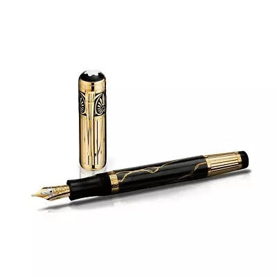 MontBlanc Hommage A Alexander The Great 18268 Limited 4810 Fountain Pen F SEALED • $4500