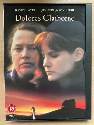 £10 • Buy Dolores Claiborne DVD 1995 Stephen King Psychological Drama In Snapper Case