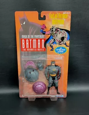 Vintage Mask Of The Phantasm Animated Movie Total Armor Batman Action Figure NOS • $19.99