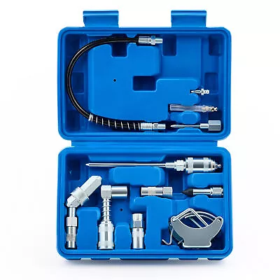 OMT Aid Kit Fittings Grease Gun Lubrication Lube Attachments Needle Flex Hose • $29.94