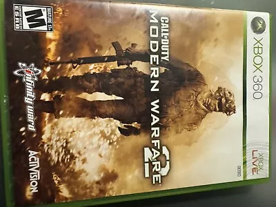 Call Of Duty: Modern Warfare 2 CIB FREE Shipping  (Microsoft Xbox 360) MW2 • $9.99