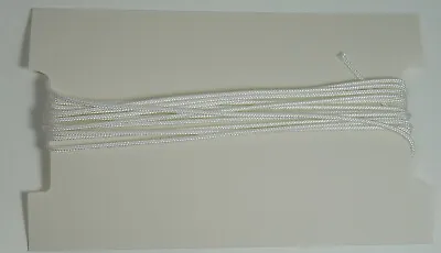 Cellular/Pleated Shade Cord (100 Feet Of 1.2mm White) Blind Cords • $14.99