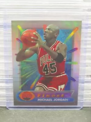 1994-95 Topps Finest Michael Jordan Refractor #331 Chicago Bulls • $67