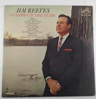 Jim Reeves Up Through The Years 1965 Mono Promo Vinyl LP • $10