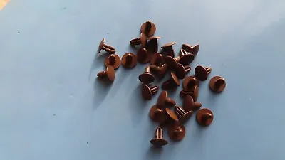 Volvo 240 242 244 245  Hardware Push Pins  LOT Of 25  BROWN • $5