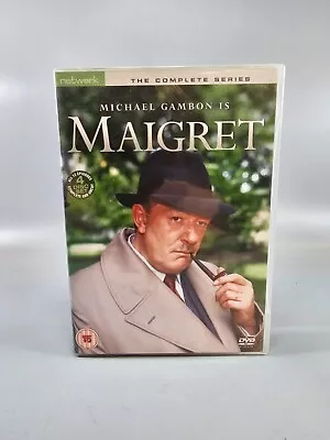 Maigret - Series 1 And 2 - Complete (DVD 2007) UK PAL REGION 2 FREE P&P • £9.99