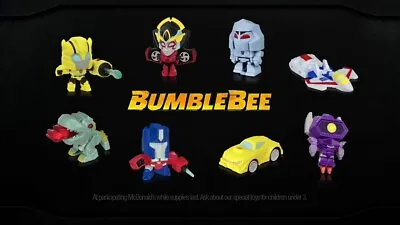 2018 Bumblebee Transformers Movie Mcdonalds Happy Meal Toys - U Pick • $3.99