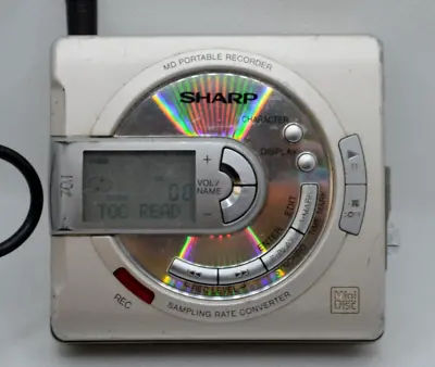 Sharp Portable MiniDisc Recorder MD-MS701H • $37.99