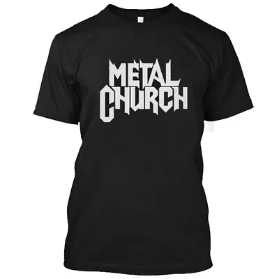 NWT! Metal Church The Dark American Speed Metal Music Band LOGO T-Shirt BLACK L • $18.99