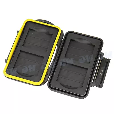 JJC Water-resistant Anti-Shock Holder Storage Memory Card Case For 4 CF Cards • £7.19