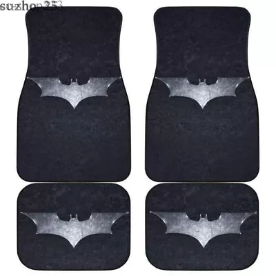 Batman Car Floor Mats Front/Rear Rugs Universal Pickup Truck SUV Rubber Carpets • $56.99