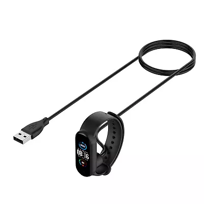 50CM USB Cable Charger Charging Dock Lead For For Xiaomi Mi Band 6/5 Smart Watch • £3.99