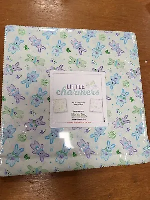 Benartex  Little Charmers 100% Cotton Precut  42 X 10  Squares -layer Cake • £36