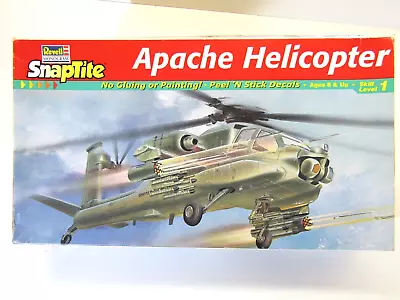 Revell Monogram 1:72 SnapTite Apache Helicopter Model Kit # 85-1129 • $25.71