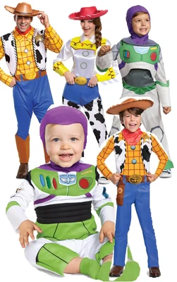 £23.99 • Buy Disney Toy Story Costume Buzz Lightyear Woody Adults Kids Fancy Dress Storybook