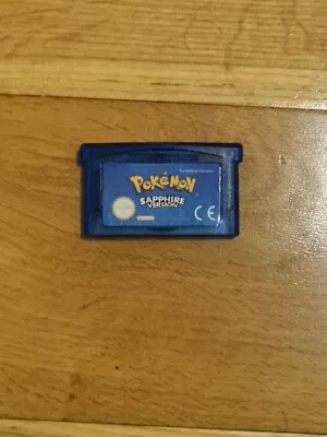 Pokemon Sapphire For Nintendo Gameboy Advance GBA - Cartridge Only • £8.50