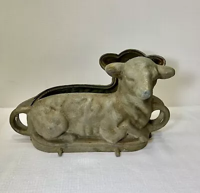 Vintage Cast Aluminum Terrine Lamb Mold - Easter Decor • $149