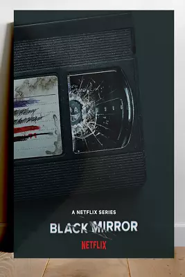 Black Mirror Anthony Mackie Premium Gloss Poster | TV Show Design Décor | Stream • £24.99