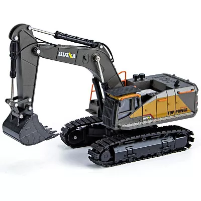 1:50 Excavator Truck Construction Equipment Model Car Diecast Vehicle Boys Toys • £31.98