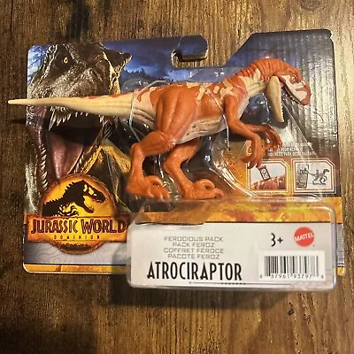 NEW Jurassic World Park Dominion Ferocious Pack Atrociraptor Velociraptor Blue • $11.99