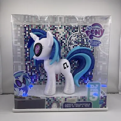 RARE My Little Pony DJ Pon-3 San Diego Con 2013 Swarovski Elements Hasbro  Toy • $70