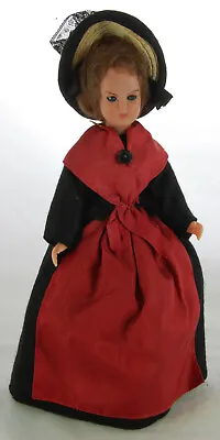 Vintage Collectable Doll National Costume Valais Switzerland • £10