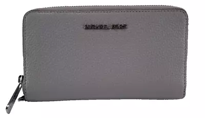 Michael Kors Jet Set Large Flat Multifunction Phone Case Women's Gray Wallet • $39.99