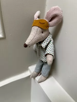 MAILEG Spare Dad Mouse In Pyjamas Retired NWOT • £24.99