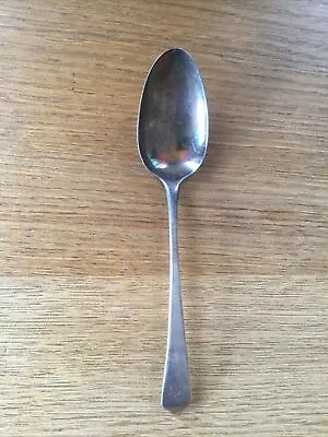 Antique Solid Silver Old English Pattern Dessert Spoon London 1791 • £45