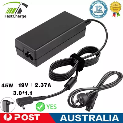 For Acer Spin Aspire Laptop Power Supply AC Adapter Charger Cord 19V 2.37A 45W • $15.89