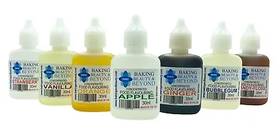 Baking Beauty And Beyond Premium Food Flavouring Oil For Cake Baking Icing 30ml • £3.99