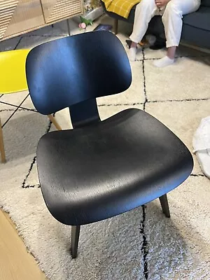 Vitra/Charles Eames LCW Chair  - Replica Dining Chair Black • £25