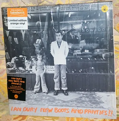 Ian Dury - New Boots And Panties!! - Limited 180g Orange Vinyl LP • £16.50