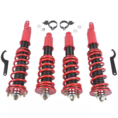 Adjustable Coilover Suspension Kit For Honda Civic 88-91 Acura Integra 90-93 Red • $184