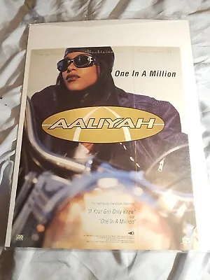 Aaliyah Magazine Ad Clipping One In A Million • $40
