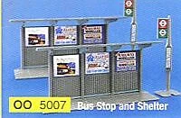 £7 • Buy Modelscene 5007 OO Gauge Bus Stop & Shelter