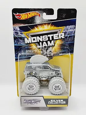 Hot Wheels Monster Jam Silver Collection Mohawk Warrior New Very Nice #114 • $7.50