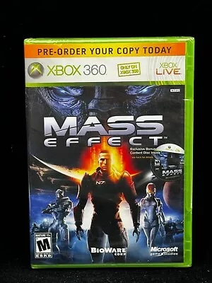 Mass Effect Pre Order Microsoft Xbox 360 Factory Sealed Brand New • $0.99