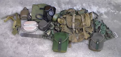 Iraq War US Tactical Load Bearing Vest & Alice Pack Backpack & Gas Mask (USED) • $100