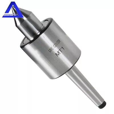 MT1 Live Center Morse Taper CNC 1MT Triple Bearing For Lathe Medium Duty • $18.04