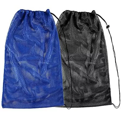 2 Packs Mesh Gear Bag For Snorkel Equipment Oversized 18  X 27  Mesh Dive Bag  • $24.28