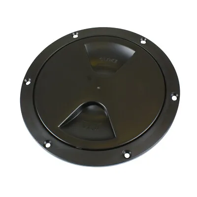 £10.40 • Buy Round Inspection Hatch Access Hole BLACK 152mm 6 INCH Boat 