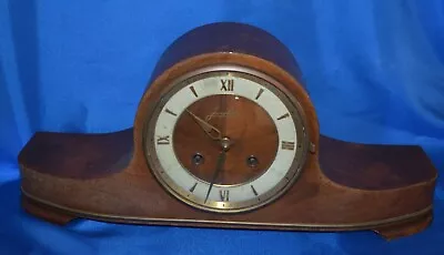 Junghans Vintage German Mantel Clock - Runs And Chimes • $75