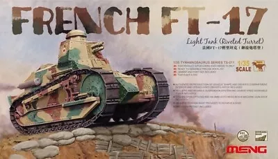 MNGTS-011 - Meng Model 1:35 - FT-17 French Light Tank (Riveted Turret) • £20.99