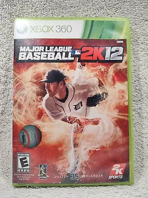 Major League Baseball 2K12 - (Xbox 360 2012) *CIB* Great Condition* FREE SHIP! • $12.99